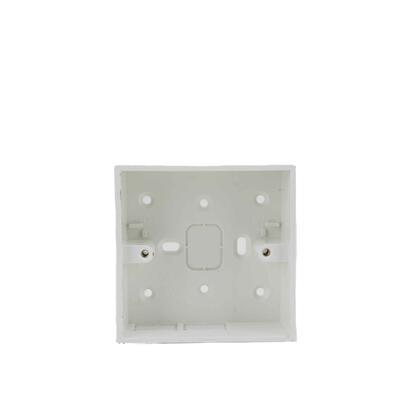 Switch Outlet Box 1 Gang With Knock Out  32mm 1 Each SB3W