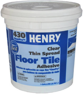  Henry  Floor Tile Adhesive 1 Gallon 1 Each 12098: $86.03