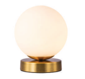 GLASS TABLE LAMP 1XG9