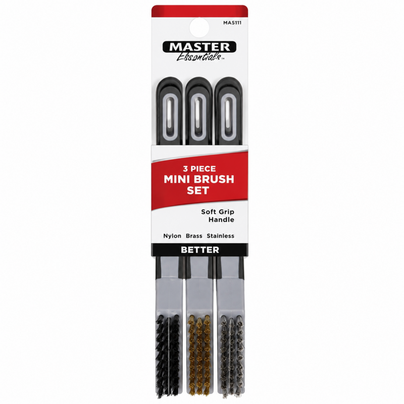 WIRE BRUSH SET 3PC MINI M/D
