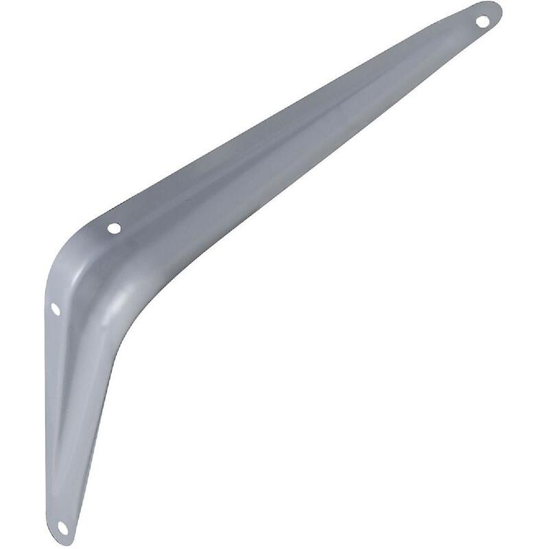 Cronex Shelf Bracket 6 x 8 Inch Grey 1 Each CXI2408/G