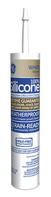 GE Window And Door Sealant Caulk 10.1oz Clear 1 Each GE5000