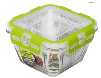  Pasabache Glass Storage Bowl 80oz Clear 1 Each 748-59016