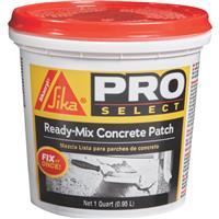  Sika  Ready Mix Gray Concrete Patch 1 Quart  Gray  1 Each 472189