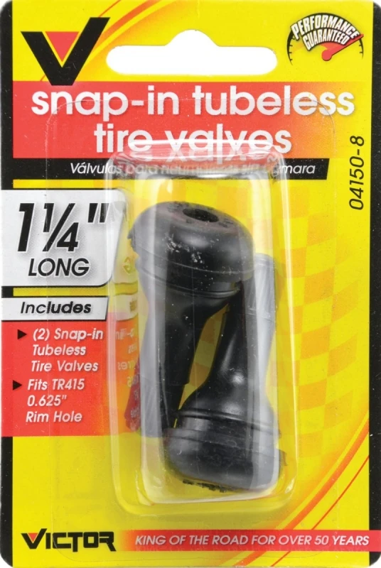 TIRE VALVE TUBLS 2PK  M/D