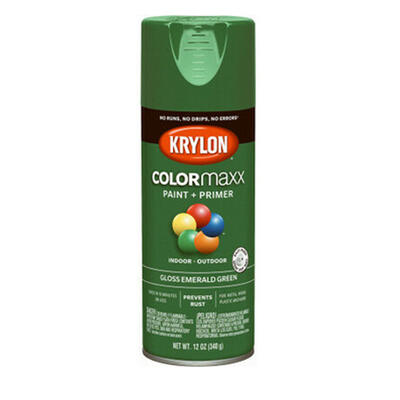  Krylon Spray Paint  12oz Emerald Green  1 Each  K05517007
