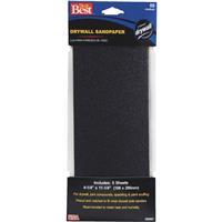  Do It Best  Drywall Sandpaper 80 Grit  4-1/4x11-1/4 Inch  1 Each 380067