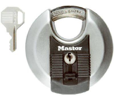 Masterlock Disc Lock Padlock 3-1/8 Inch  1 Each M50XKADCCSEN