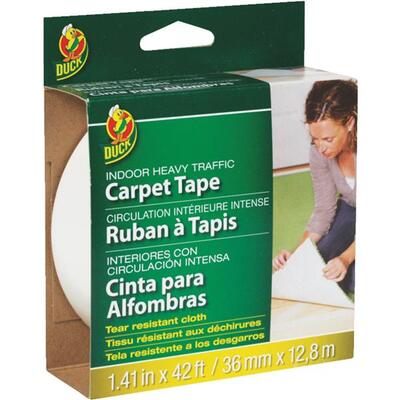  Duck  Indoor Carpet Tape 1.5 Inchx42 Foot 1 Each 442060