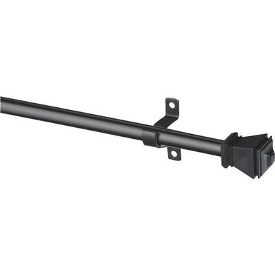 Kenney  Amelia Standard Cafe Rod 28-48 Inch 7/16 Inch  Black  1 Each KN366/5