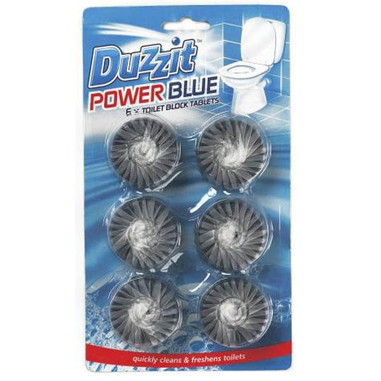 POWERBLU TOILET BLOCK 6PK DISC