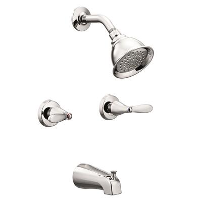 Moen Adler Shower Faucet 2 Handle  Chrome 1 Each 82602