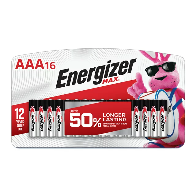 ENERGIZER  BATTERY  AAA 16PK