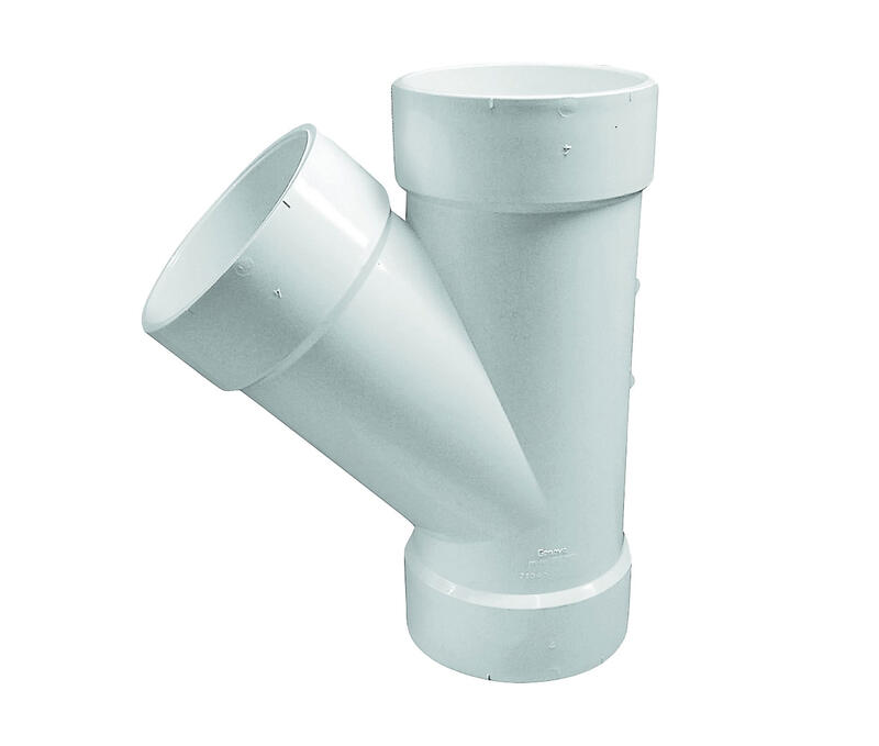  PVC Wye Dwv  4 Inch  1 Each 2901979