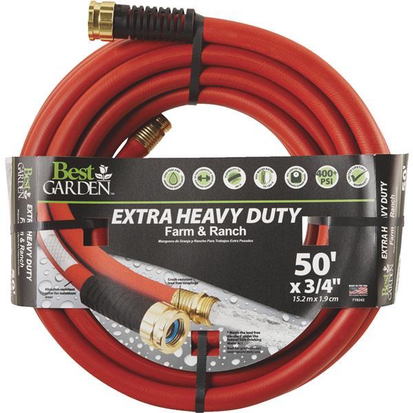  Best Garden Hot Water Hose 3/4 Inchx50 Foot  1 Each CDBSGHW34050