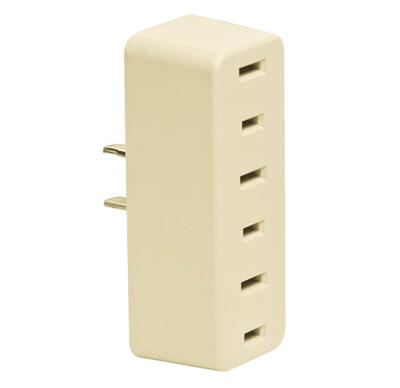  Leviton 3 Outlet Tap  15A 1 Each 001-00065-001