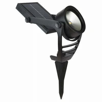 SOLAR LIGHT WALL MOUNT BLK