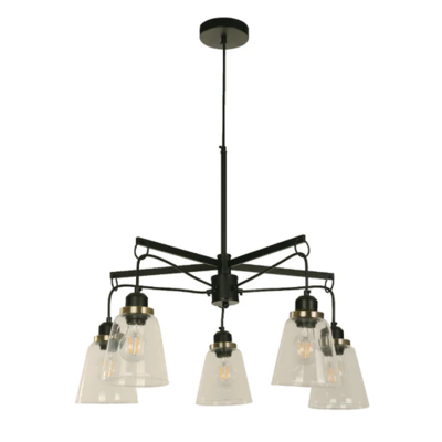 HANGING LAMP 5L E27 40W DNR