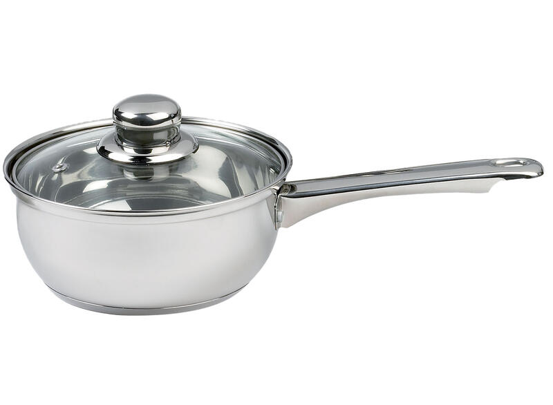 Sabichi Sauce Pan With Glass Lid 16cm 1 Each 93738