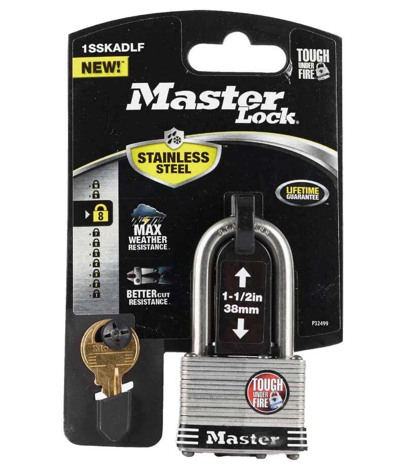  Master Lock Laminated Padlock  75mm 1 Each 1SSKADLFHC P32280