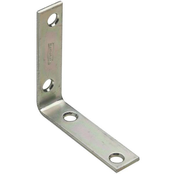  National  Corner Brace 2-1/2x5/8 Inch Zinc 1 Each N113-233