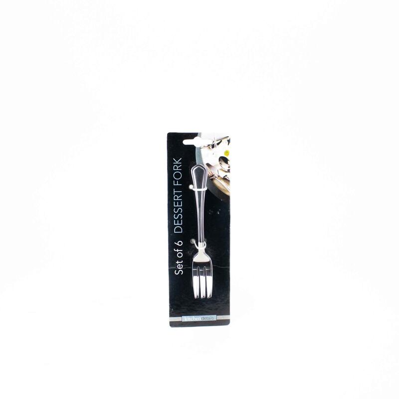 Kitchen Details Fork 6pc 1 Set KD-2618