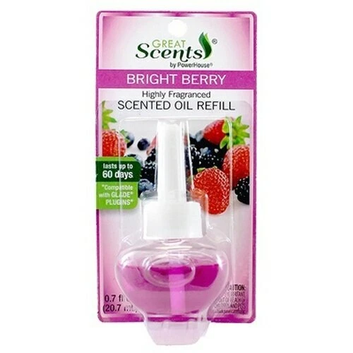  Great Scents Oil Air Freshener Refill Bright Berry 0.7oz 1 Each 92527-4
