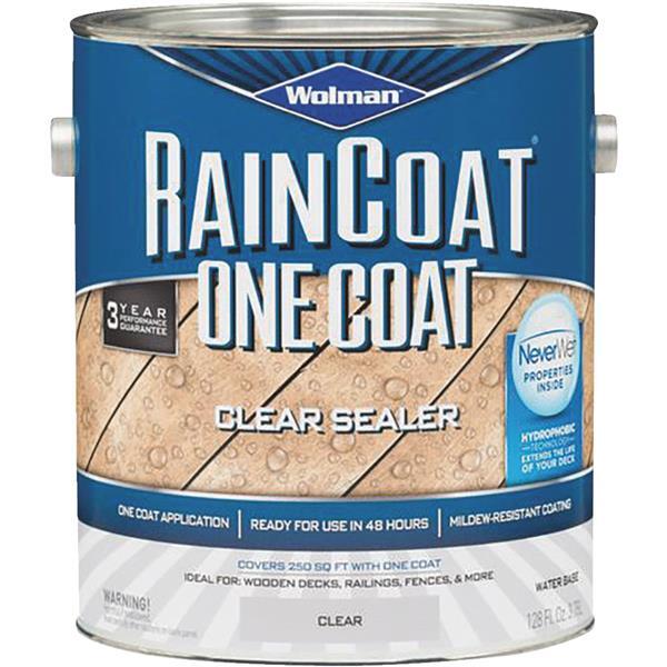 Wolman RainCoat Water Based Repellent 1 Gallon Clear 1 Each 288339