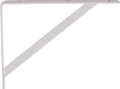  National Hardware  Shelf Bracket  12 Inch  White  1 Each N301630