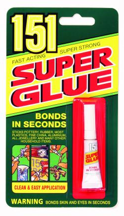  151 Super Glue  3 Gram  1 Each 00040