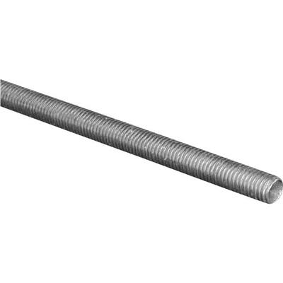 Hillman Steelworks Threaded Coarse Rod 3/4 Inchx2 Foot  Zinc 1 Each 11037