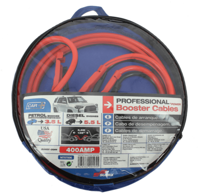 BOOSTER CABLES 400AMP 3.5M