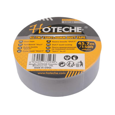 Hoteche Duct Tape 48mmx0.25mmx45.7m 1 Roll 438105