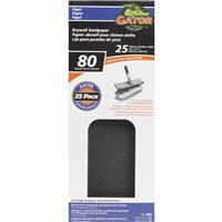  Gator  Drywall Sandpaper 80 Grit  4-1/4x11-1/4 Inch  1 Each 4263