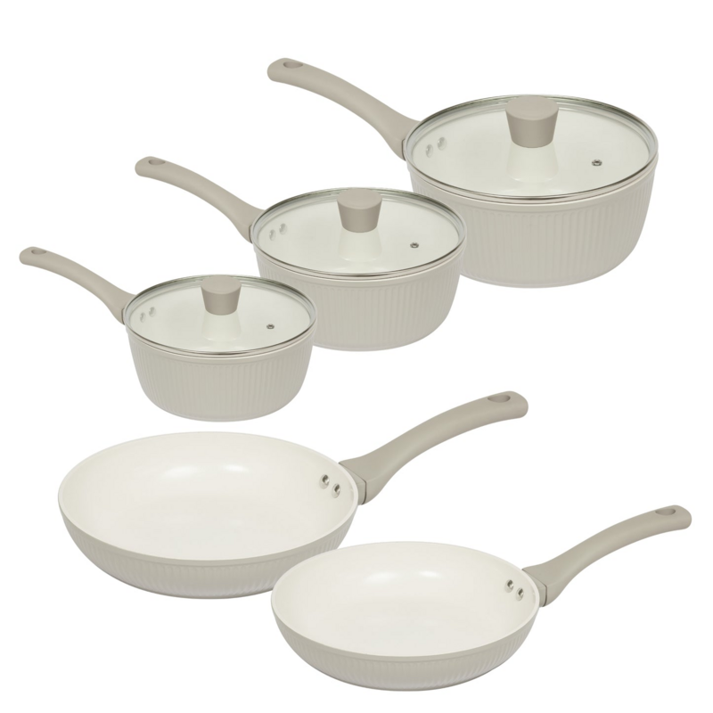 HADEN RIBBED PAN 5PC SET