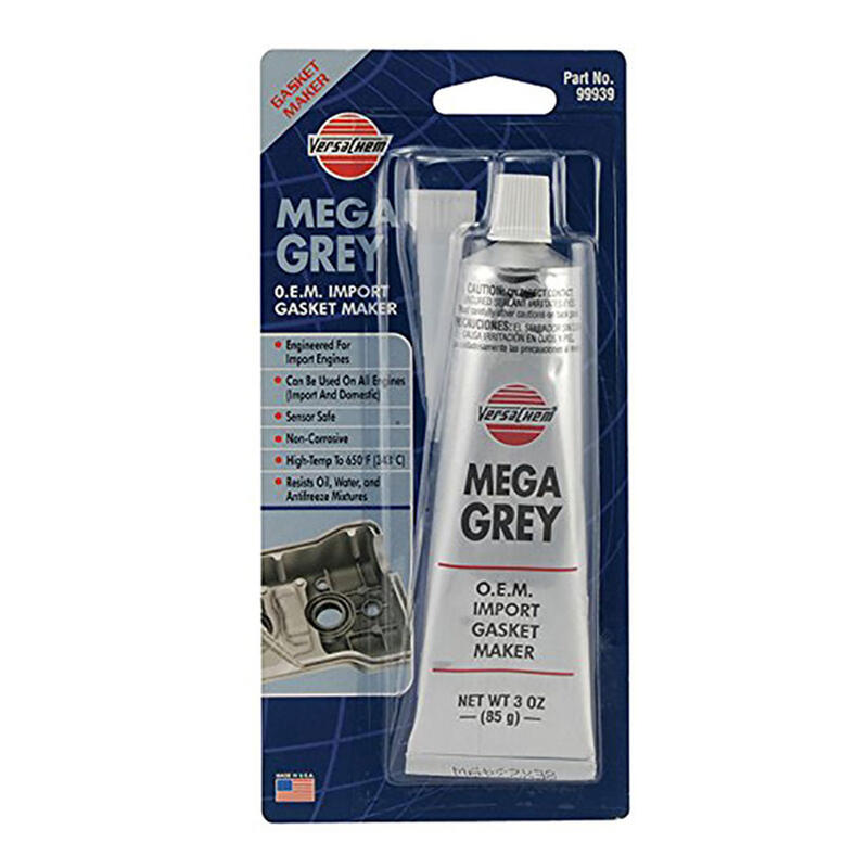  VersaChem Universal Silicone Gasket Maker 3 Ounce Mega Grey  1 Each 31.99939