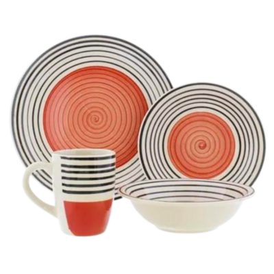 STONEWARE DINNER 16PC SET HP