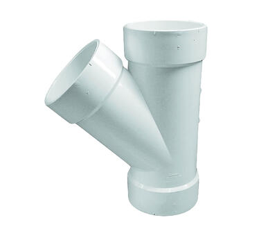  PVC Wye Dwv  4 Inch  1 Each 2901979