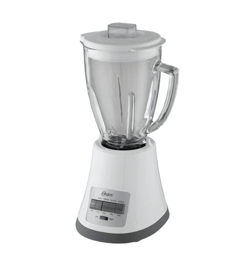 Oster Blender Glass Jar 8sp White 1 Each BLSTMG-W00-051