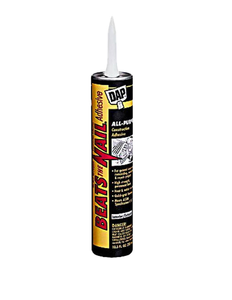 Dap  Beats The Nail Adhesive  10.3 Ounce  Grey 1 Each 25082