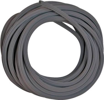 SCREEN SPLINE .140x25' BLK M/D
