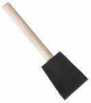  Polyurethane Foam Brush With Wood Handl 3 Inch  1 Each 251887 3IN POLY FOAM