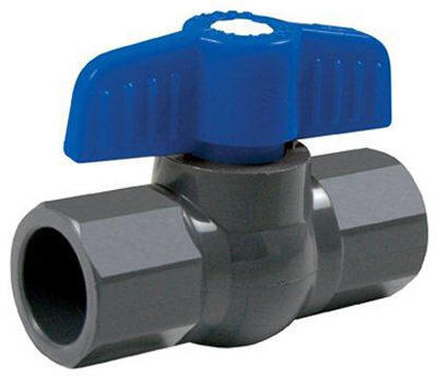  B & K  PVC Solvent Ball Valve  3/4 Inch  1 Each 107-604