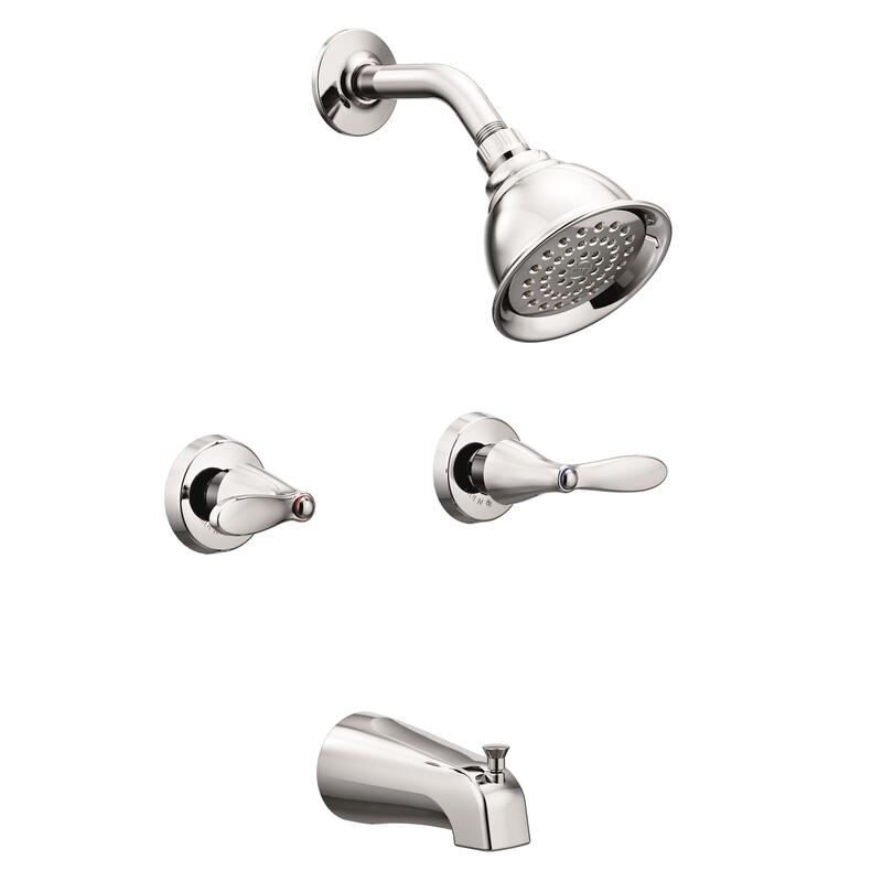 Moen Adler Shower Faucet 2 Handle  Chrome 1 Each 82602
