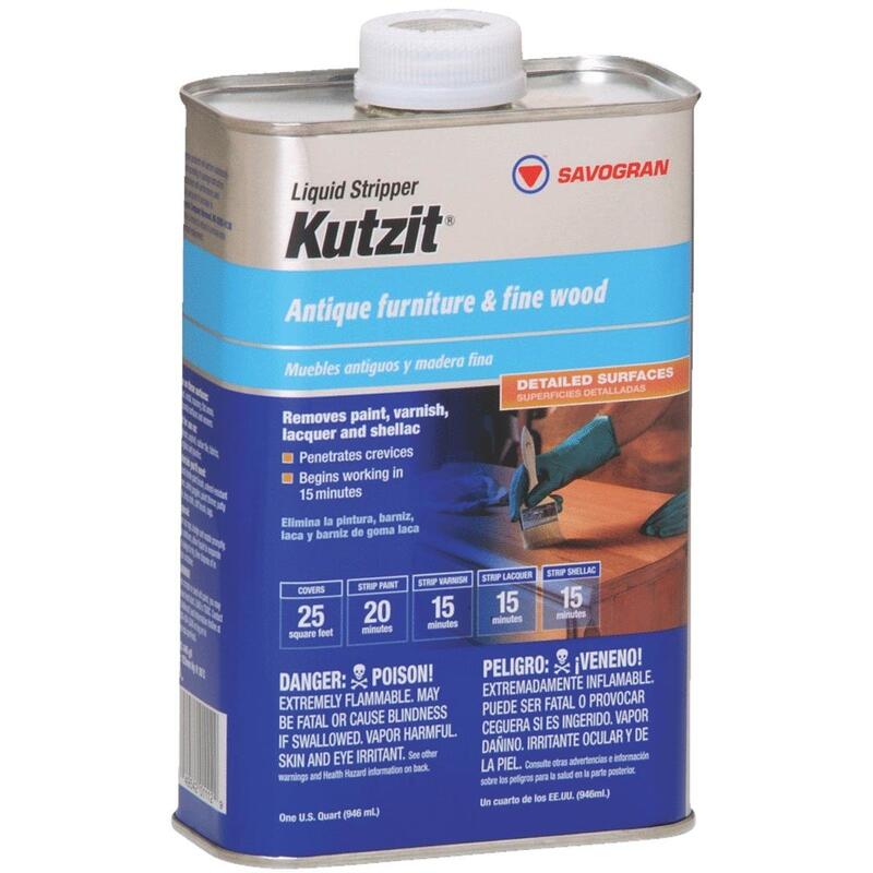 Savogran Kutzit Methylene Chloride Free Paint Stripper 1 Quart 1112 01242