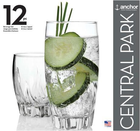 DRINKWARE SET 12PC CTRL PARK