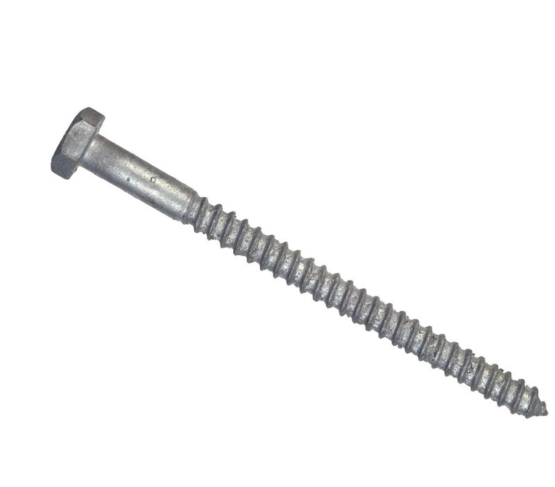  Hillman  Galvanized Hex Lag Screw 1/4x2 Inch  1 Each 812009 786-833
