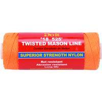  Do It Best  Twisted Nylon Mason Line 525 Foot  Fluorescent Orange 1 Each 338621