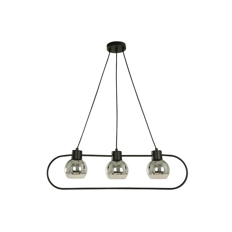 Hanging Lamo 3L E27 40W Matte Black 1 Each 23131-2