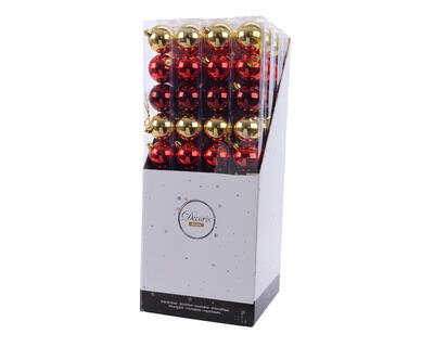 Xmas Ball 6cm Assorted 1 Each 020351